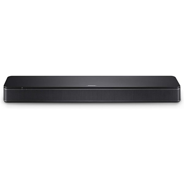 Altavoz Bose TV - Pequeña barra de sonido con conectividad Bluetooth y HDMI-ARC, Negro. Incluye control remoto.