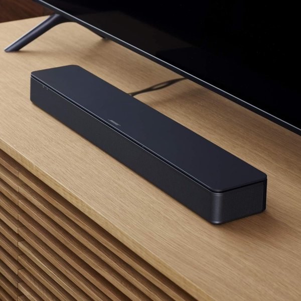 Altavoz Bose TV - Pequeña barra de sonido con conectividad Bluetooth y HDMI-ARC, Negro. Incluye control remoto. - Image 4