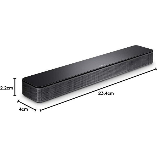Altavoz Bose TV - Pequeña barra de sonido con conectividad Bluetooth y HDMI-ARC, Negro. Incluye control remoto. - Image 8