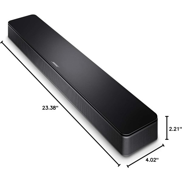 Altavoz Bose TV - Pequeña barra de sonido con conectividad Bluetooth y HDMI-ARC, Negro. Incluye control remoto. - Image 9