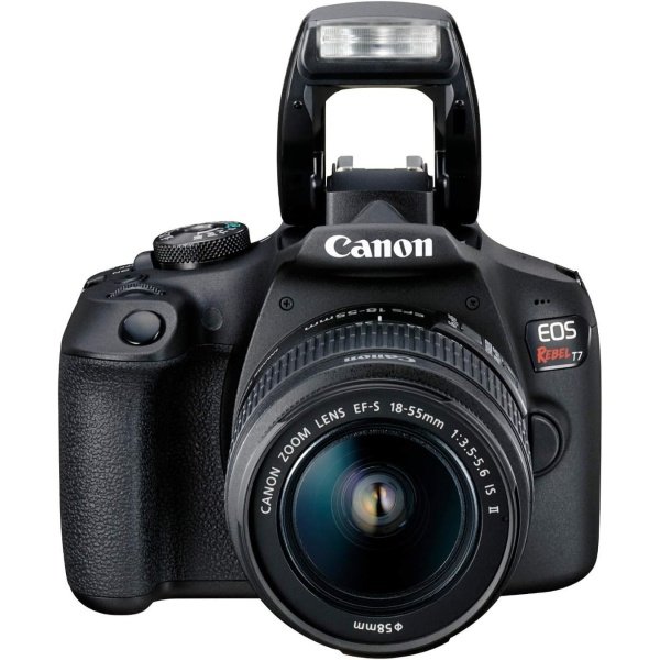 Canon EOS Rebel T7 Cámara DSLR con lente de 18-55mm | Wi-Fi integrado | Sensor CMOS de 24.1 MP | Procesador de imagen DIGIC 4+ y videos Full HD - Imagen 3