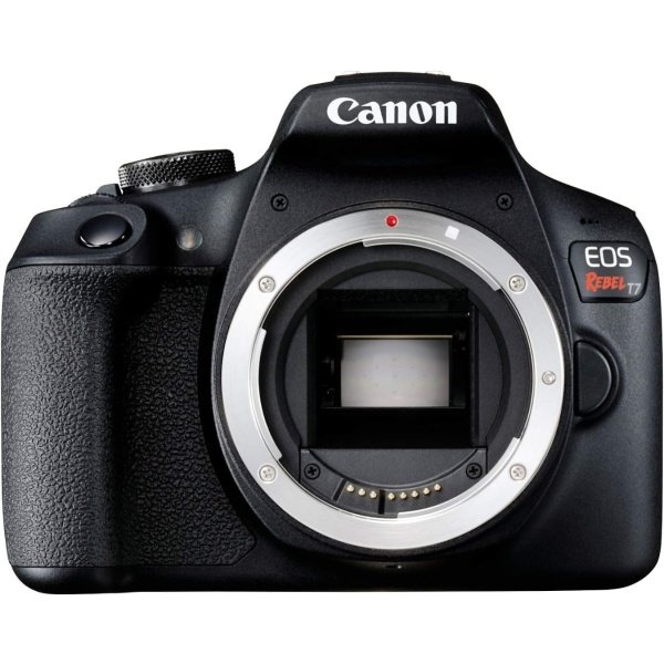 Canon EOS Rebel T7 Cámara DSLR con lente de 18-55mm | Wi-Fi integrado | Sensor CMOS de 24.1 MP | Procesador de imagen DIGIC 4+ y videos Full HD - Imagen 4