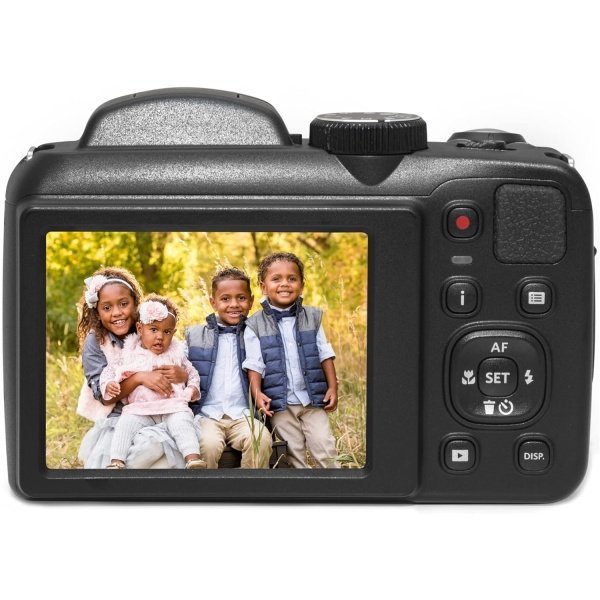 KODAK PIXPRO AZ255-BK Cámara digital de 16MP 25X Zoom óptico 0.945 in Lente gran angular Estabilización de imagen óptica 1080P Video Full HD 3 "Cámara de vlogging LCD (negro) - Imagen 15