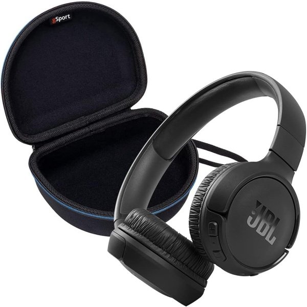JBL Tune 510BT: Audífonos inalámbricos con sonido Purebass, color negro