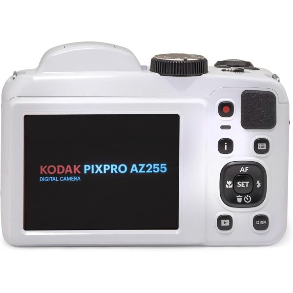 KODAK PIXPRO AZ255-BK Cámara digital de 16MP 25X Zoom óptico 0.945 in Lente gran angular Estabilización de imagen óptica 1080P Video Full HD 3 "Cámara de vlogging LCD (negro) - Imagen 22