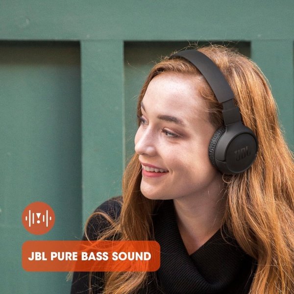 JBL Tune 510BT: Audífonos inalámbricos con sonido Purebass, color negro - Image 30