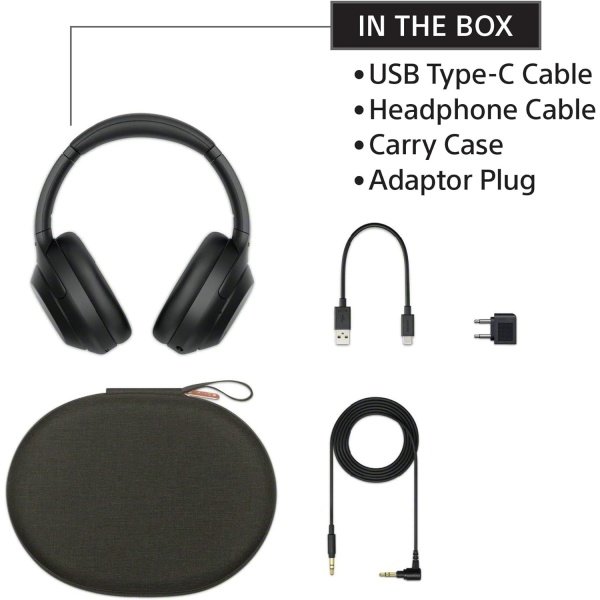 Sony WH-1000XM4 Auriculares inalámbricos premium con cancelación de ruido con micrófono para llamadas telefónicas y control - Image 9