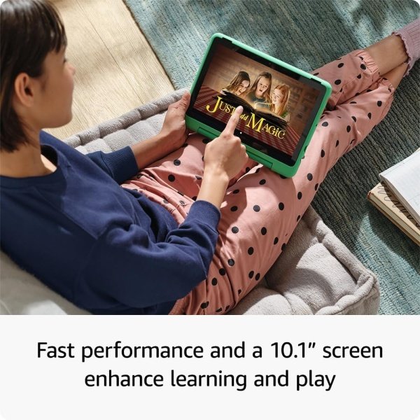 Tablet Amazon Fire HD 10 Kids Pro para niños de 6 a 12 años | Pantalla brillante de 10.1 pulgadas, controles parentales, funda - Image 3