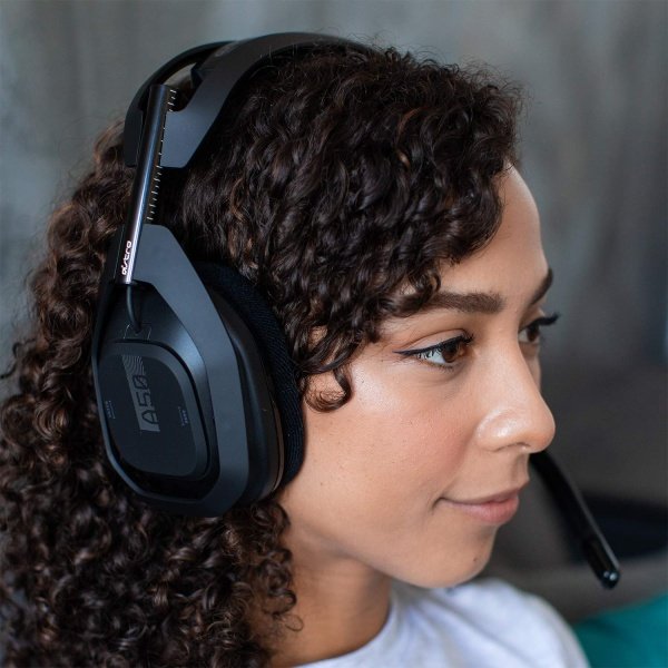 ASTRO Gaming A50 Wireless Headset + Base Station Gen 4 - Compatible With PS5, PS4, PC, Mac - Black/Silver - Image 2