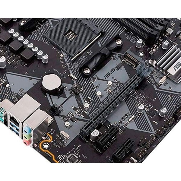 ASUS Prime B450M-A II AMD AM4 (Ryzen 5000, placa base Ryzen Micro ATX de 3ª/2ª/1ª generación (128 GB DDR4, 4400 OC.), NVMe, - Imagen 13