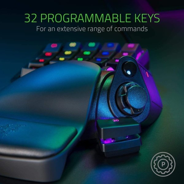 Razer Orbweaver Chroma - Teclado de gaming, Negro clásico - Imagen 2