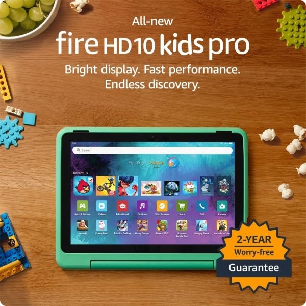 Tablet Amazon Fire HD 10 Kids Pro para niños de 6 a 12 años | Pantalla brillante de 10.1 pulgadas, controles parentales, funda - Image 8