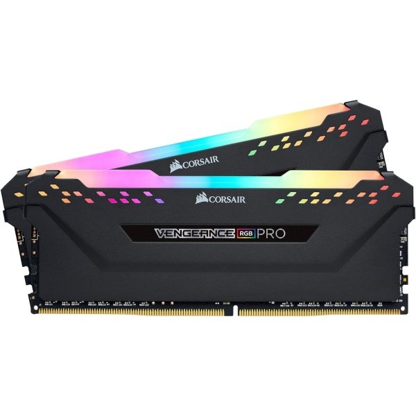 Corsair VENGEANCE RGB PRO DDR4 32 GB (2 x 16 GB) 3600 MHz CL18 Intel XMP 2.0 iCUE Memoria de computadora compatible - Negro