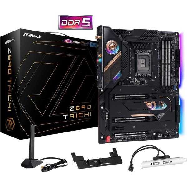 ASROCK Z690 Extreme Socket LGA1700/ Intel Z690/ DDR4/ SATA3 y USB3.2/ M.2/ ATX placa base - Imagen 8