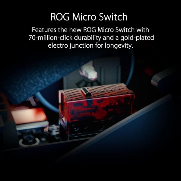 ASUS ROG Spatha X - Mouse inalámbrico para juegos (soporte de carga magnético, 12 botones programables, 19,000 DPI, enchufes - Image 4