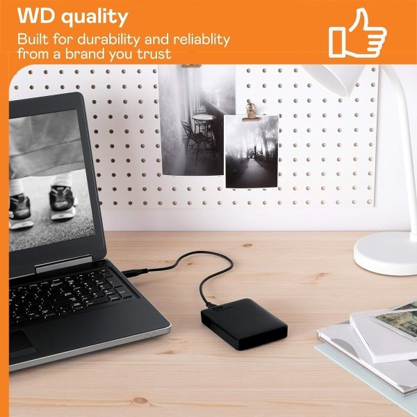WD Disco duro portátil de 5 TB Elements, disco duro externo, USB 3.0 para PC y Mac, listo para conectar y usar - - Image 35