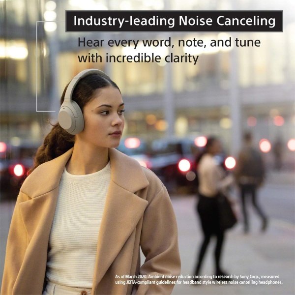 Sony WH-1000XM4 Auriculares inalámbricos premium con cancelación de ruido con micrófono para llamadas telefónicas y control - Image 12