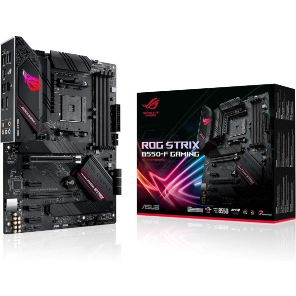 ROG STRIX B550-F GAMING WIFI II - Tarjeta madre para AMD AM4 (3ra Gen Ryzen) y ATX, PCIe 4.0,WiFi 6E, LAN 2.5Gb, BIOS Flashback, - Image 19
