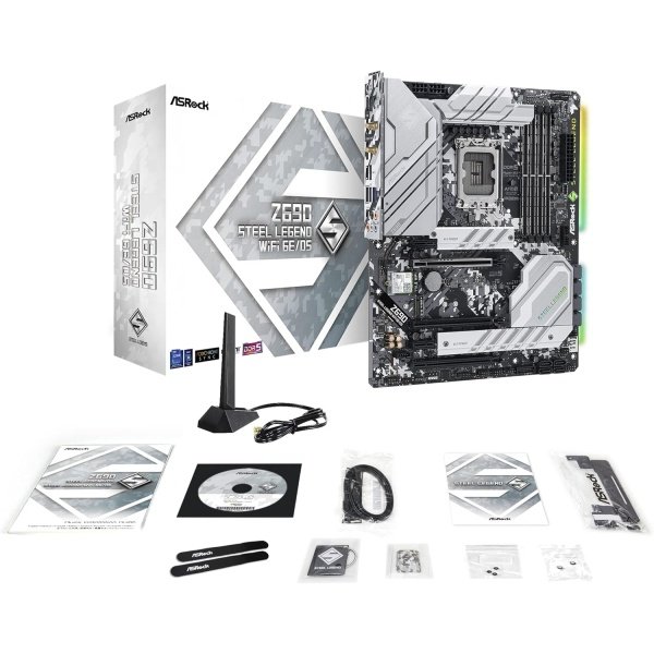 ASROCK Z690 Extreme Socket LGA1700/ Intel Z690/ DDR4/ SATA3 y USB3.2/ M.2/ ATX placa base - Imagen 64