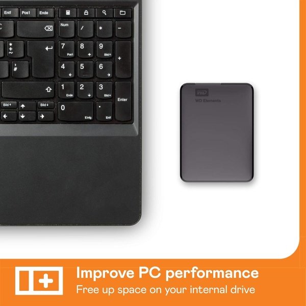 WD Disco duro portátil de 5 TB Elements, disco duro externo, USB 3.0 para PC y Mac, listo para conectar y usar - - Image 21