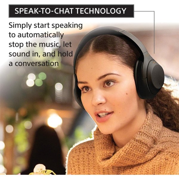 Sony WH-1000XM4 Auriculares inalámbricos premium con cancelación de ruido con micrófono para llamadas telefónicas y control - Image 7