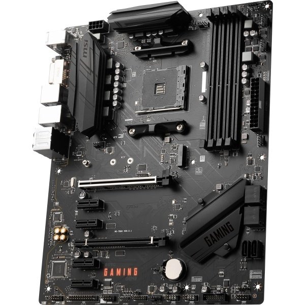 MSI Placa base para juegos B550 Gaming GEN3 (AMD AM4, DDR4, PCIe 3.0, SATA 6Gb/s, M.2, USB 3.2 Gen 1, HDMI, ATX, procesadores - Imagen 3