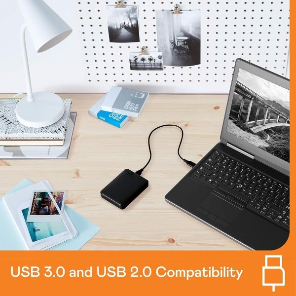 WD Disco duro portátil de 5 TB Elements, disco duro externo, USB 3.0 para PC y Mac, listo para conectar y usar - - Image 18
