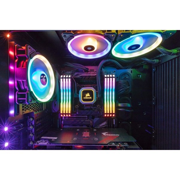 Corsair VENGEANCE RGB PRO DDR4 32 GB (2 x 16 GB) 3200 MHz CL16 Intel XMP 2.0 iCUE Memoria de computadora compatible - Negro - Image 8