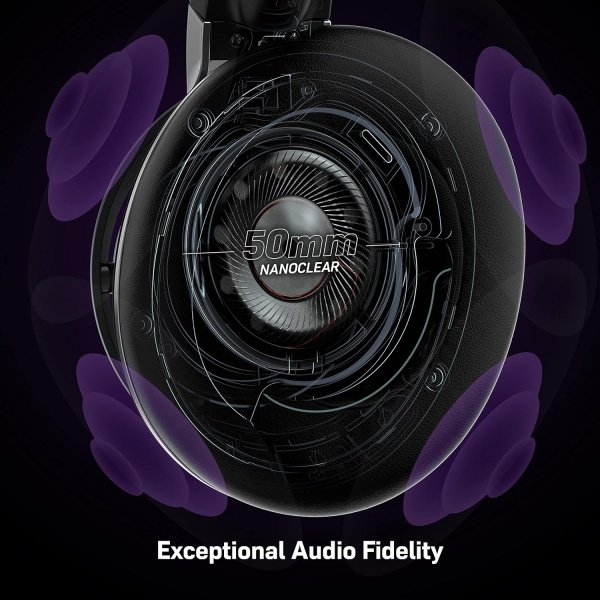 Turtle Beach Stealth Pro Multiplatform Wireless Noise-Cancelling Gaming Headset for Xbox Series X|S, Xbox One, PS5, PS4, PC, - Image 23