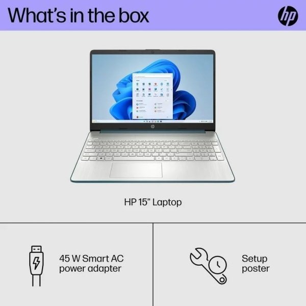HP 15.6" Portable Laptop (Include 1 Year Microsoft 365), HD Display, Intel Quad-Core N200 Processor, 16GB RAM, 128GB Storage, Wi-Fi 5, Webcam, HDMI, Numeric Keypad, Windows 11 Home, Red - Imagen 17