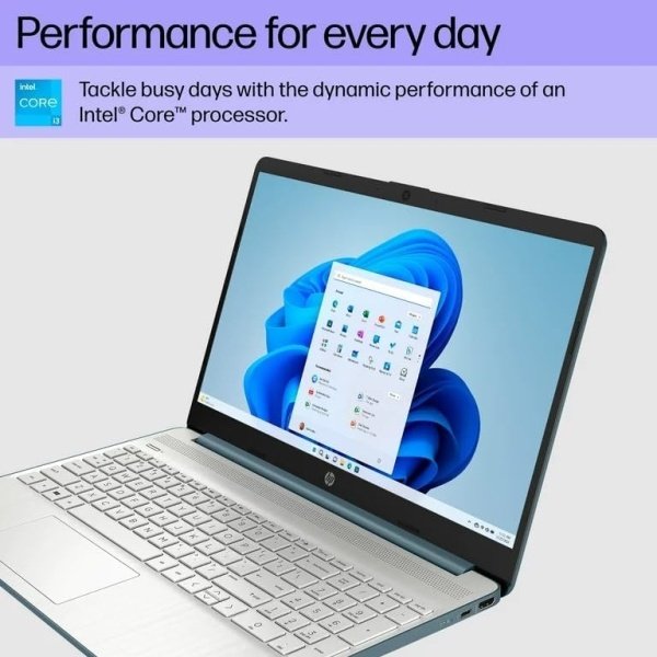 HP 15.6" Portable Laptop (Include 1 Year Microsoft 365), HD Display, Intel Quad-Core N200 Processor, 16GB RAM, 128GB Storage, Wi-Fi 5, Webcam, HDMI, Numeric Keypad, Windows 11 Home, Red - Imagen 21