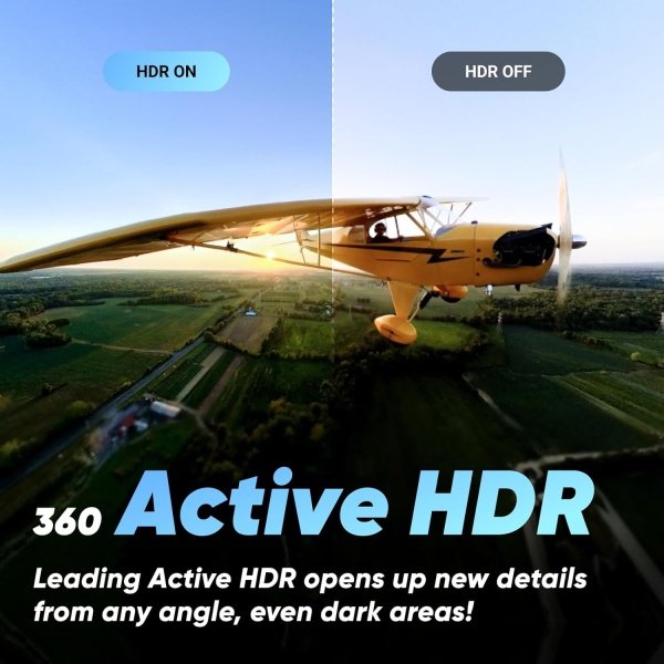 Insta360 Kit de motocicleta X3 (nueva versión) - Cámara de acción 360 impermeable con sensores de 1/2 pulgada de 48 MP, video HDR activo 5.7K 360, foto de 72MP 360, lente única 4K, modo Me de 60 fps, - Imagen 11