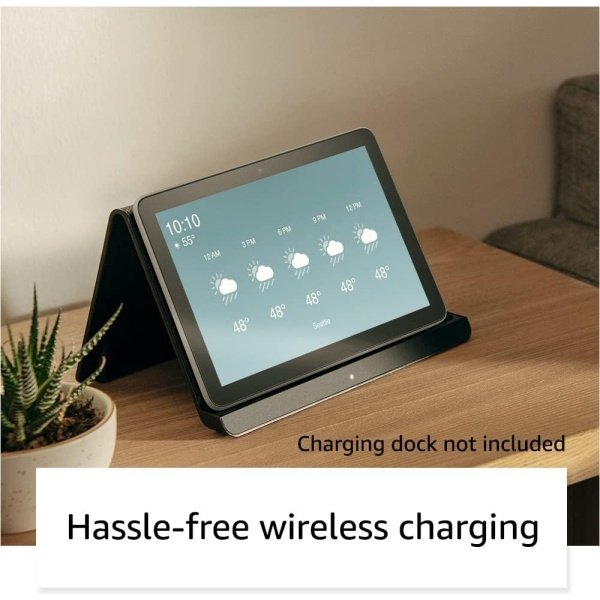 Amazon Fire HD 8 Plus tablet, 8” HD Display, 32 GB, 30% faster processor, 3GB RAM, wireless charging, (2022 release), Gray - Image 3