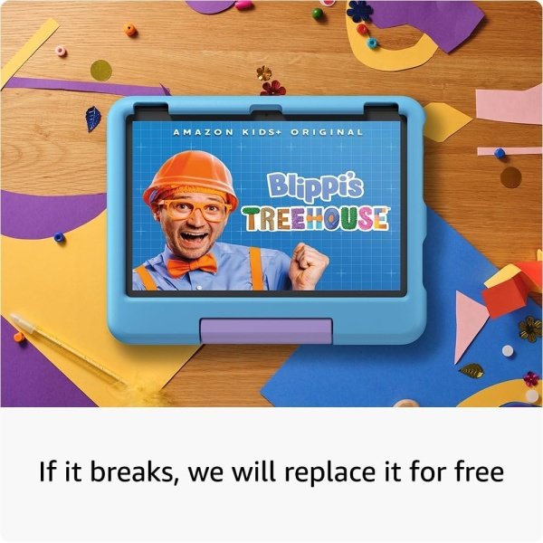 Amazon Fire HD 10 Kids tablet- 2023, ages 3-7 | Bright 10.1" HD screen with ad-free content and parental controls included, 13-hr battery, 32 GB, Disney Mickey Mouse - Image 4