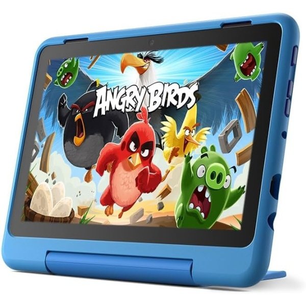 Amazon Fire HD 8 Kids Pro | age 6-12 | Unleash creativity with included age-appropriate Amazon Kids+ content , robust parental controls, 13-hr battery | 32 GB, Cyber Blue - Image 2
