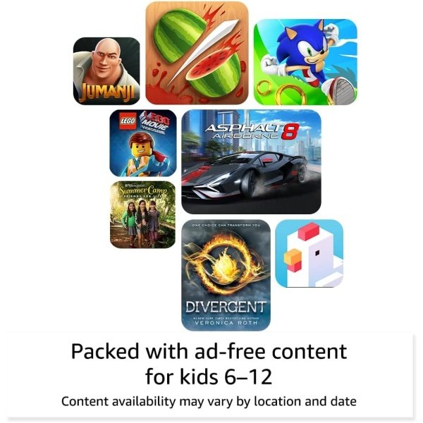 Amazon Fire HD 8 Kids Pro | age 6-12 | Unleash creativity with included age-appropriate Amazon Kids+ content , robust parental controls, 13-hr battery | 32 GB, Cyber Blue - Image 3