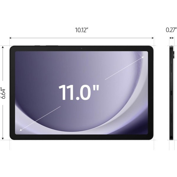 SAMSUNG Galaxy Tab A9+ Tablet 11” 128GB Android Tablet, Big Screen, Quad Speakers, Upgraded Chipset, Multi Window Display, Slim, Light, Durable Design, US Version, 2024, Graphite - Image 3