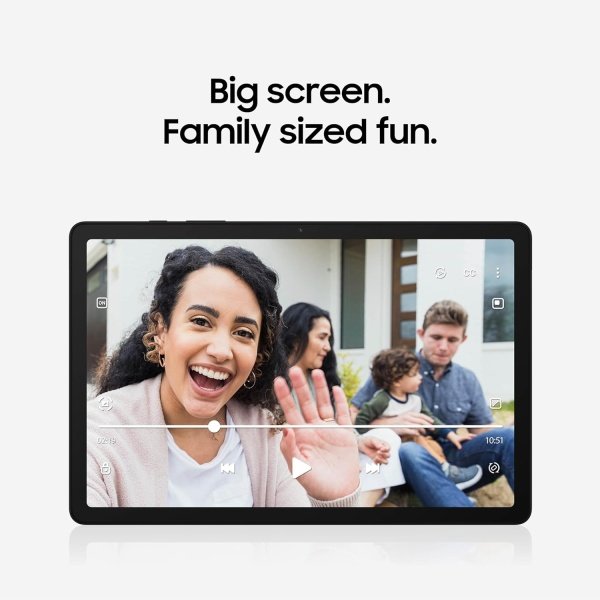 SAMSUNG Galaxy Tab A9+ Tablet 11” 128GB Android Tablet, Big Screen, Quad Speakers, Upgraded Chipset, Multi Window Display, Slim, Light, Durable Design, US Version, 2024, Graphite - Image 4