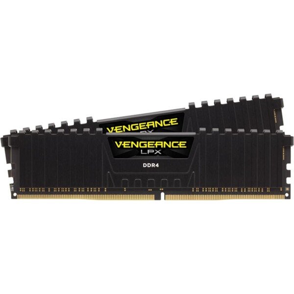 Corsair VENGEANCE LPX DDR4 RAM 32GB (2x16GB) 3600MHz CL18 Intel XMP 2.0 Computer Memory - Black (CMK32GX4M2D3600C18)