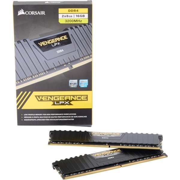 Corsair VENGEANCE LPX DDR4 RAM 32GB (2x16GB) 3600MHz CL18 Intel XMP 2.0 Computer Memory - Black (CMK32GX4M2D3600C18) - Imagen 13