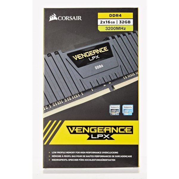 Corsair VENGEANCE LPX DDR4 RAM 32GB (2x16GB) 3600MHz CL18 Intel XMP 2.0 Computer Memory - Black (CMK32GX4M2D3600C18) - Imagen 25