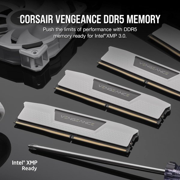 CORSAIR VENGEANCE DDR5 RAM 64GB (2x32GB) 5200MHz CL40 Intel XMP iCUE Compatible Computer Memory - Black (CMK64GX5M2B5200C40) - Image 7