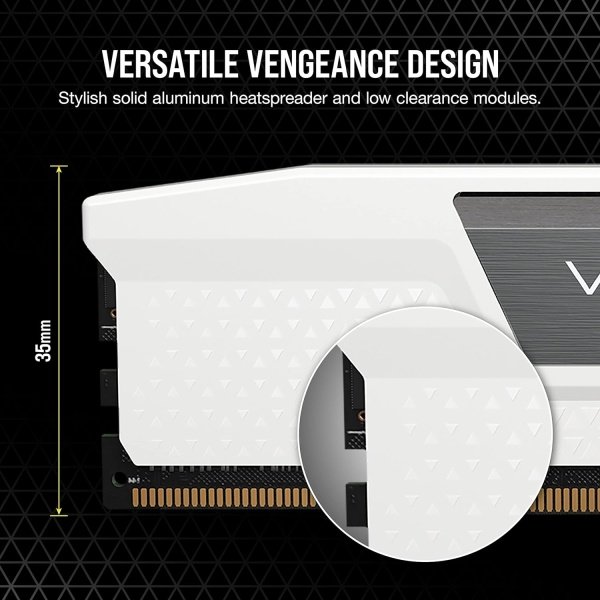 CORSAIR VENGEANCE DDR5 RAM 64GB (2x32GB) 5200MHz CL40 Intel XMP iCUE Compatible Computer Memory - Black (CMK64GX5M2B5200C40) - Image 10
