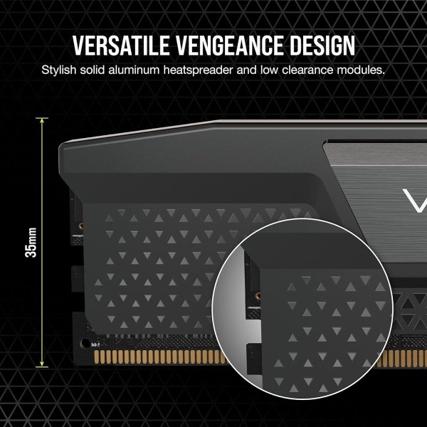 CORSAIR VENGEANCE DDR5 RAM 64GB (2x32GB) 5200MHz CL40 Intel XMP iCUE Compatible Computer Memory - Black (CMK64GX5M2B5200C40) - Image 18