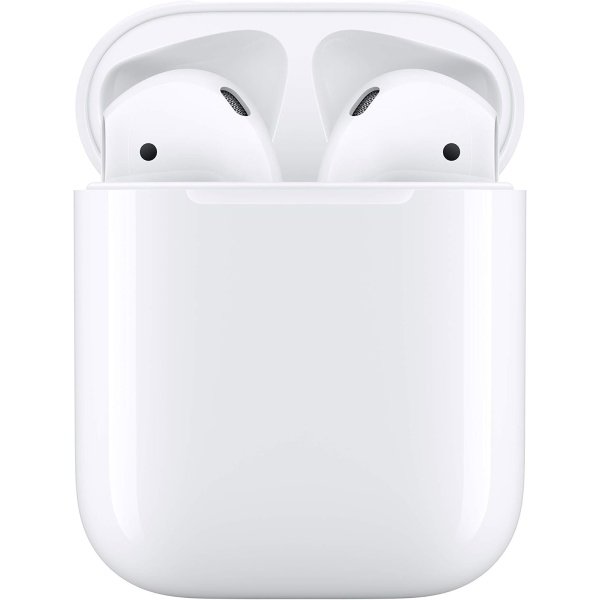 Apple AirPods (2nd Generation) Wireless Ear Buds, Bluetooth Headphones with Lightning Charging Case Included, Over 24 Hours of Battery Life, Effortless Setup for iPhone - Imagen 3
