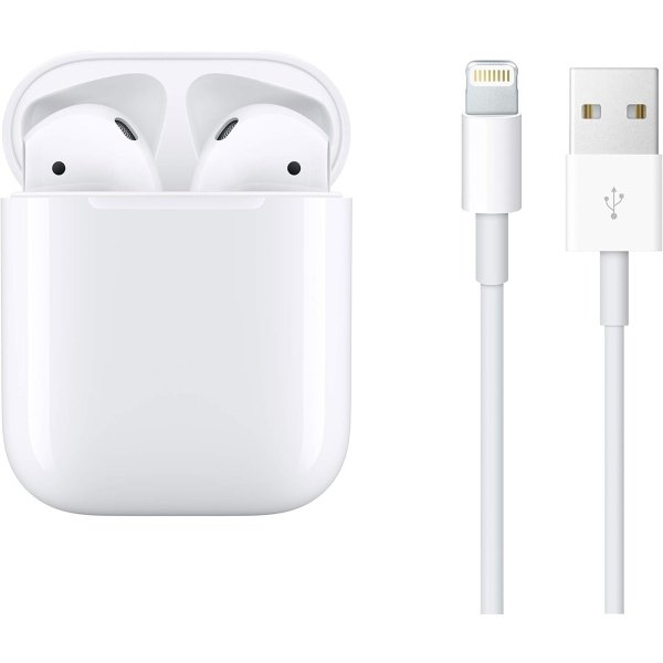 Apple AirPods (2nd Generation) Wireless Ear Buds, Bluetooth Headphones with Lightning Charging Case Included, Over 24 Hours of Battery Life, Effortless Setup for iPhone - Imagen 6