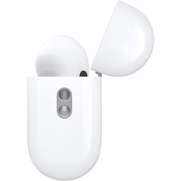 Apple AirPods Pro (2nd Generation) Wireless Ear Buds with USB-C Charging, Up to 2X More Active Noise Cancelling Bluetooth Headphones, Transparency Mode, Adaptive Audio, Personalized Spatial Audio - Imagen 4