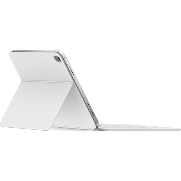 Apple Magic Keyboard Folio: iPad Keyboard and case for iPad (10th Generation), Detachable Two-Piece Design That attaches magnetically, Built-in trackpad, US English – White - Imagen 3