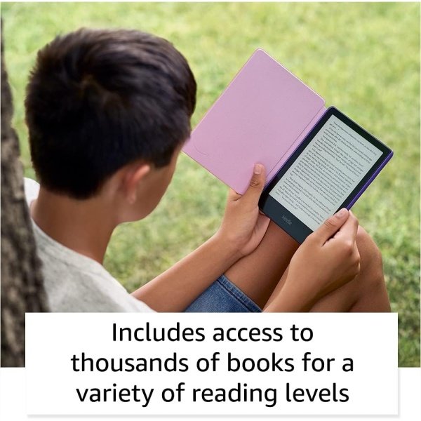Kindle Paperwhite Kids – kids read, on average, more than an hour a day with their Kindle - 16 GB, Emerald Forest - Image 3