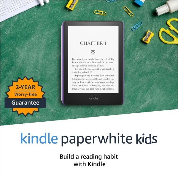 Kindle Paperwhite Kids – kids read, on average, more than an hour a day with their Kindle - 16 GB, Emerald Forest - Image 11